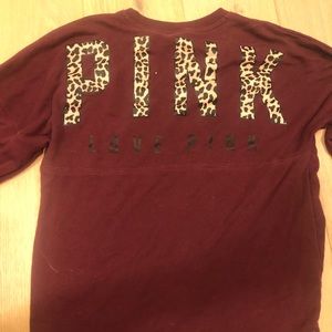 Victoria’s Secret pink long-sleeved